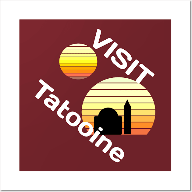 Visit Tatooine Wall Art by Mima_SY